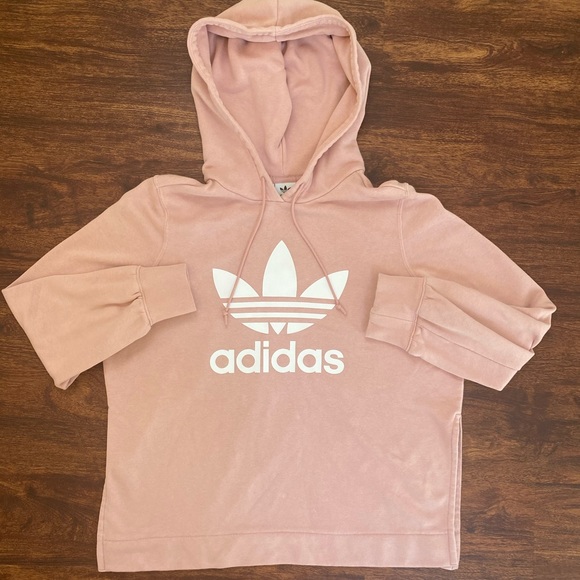 adidas Tops - Adidas light pink hoodie